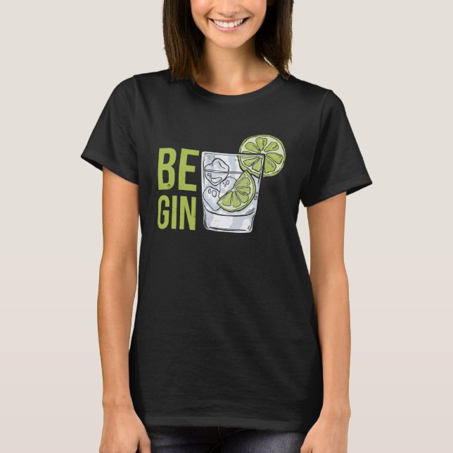 Camiseta Be Gin  4 (Frente)
