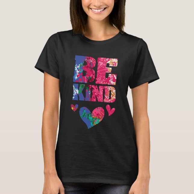 Camiseta Be Kind Artsy Kindness Compassion and Empathy Insp (Frente)