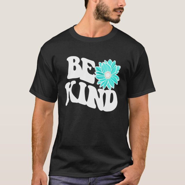 Camiseta Be Kind  Love  Blessed  Grateful  Kindness  3 (Frente)