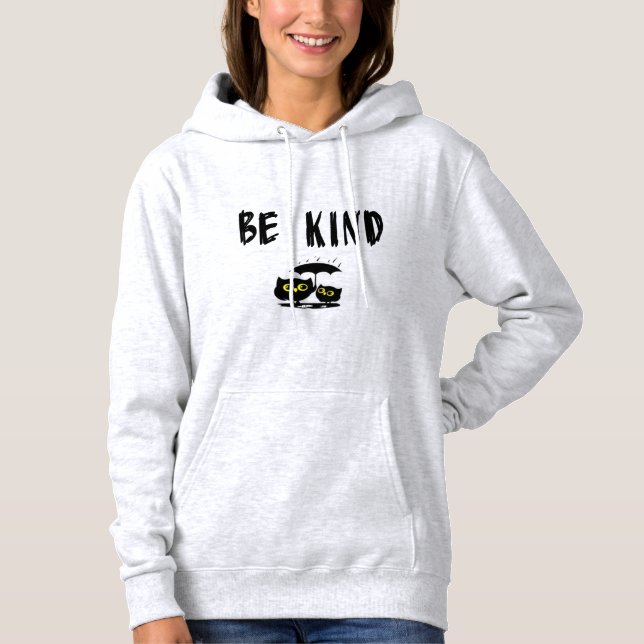 Camiseta Be Kind – Minimalist Positive Message Sweatshirt (Frente)