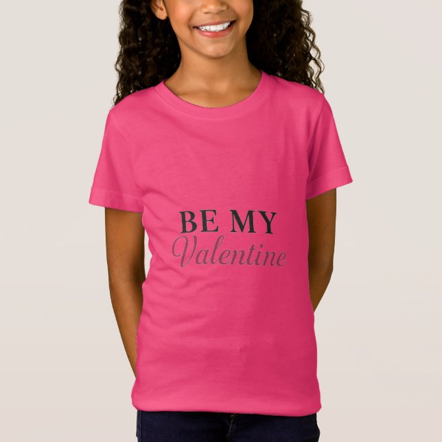 CAMISETA BE MY VALENTINE (Frente)