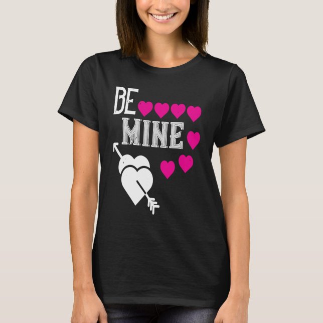 Camiseta Be My Valentine Happy Valentines Day  For Him Her (Frente)