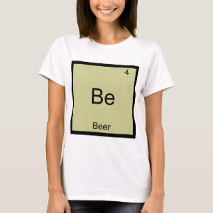 Camiseta Be - Símbolo do Elemento Químico do Cerve
