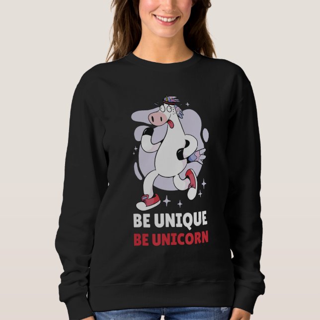 Camiseta Be Unique Be Unicorn 3 (Frente)