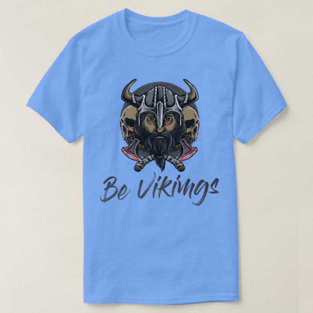 Camiseta Be Vikings (Frente do Design)
