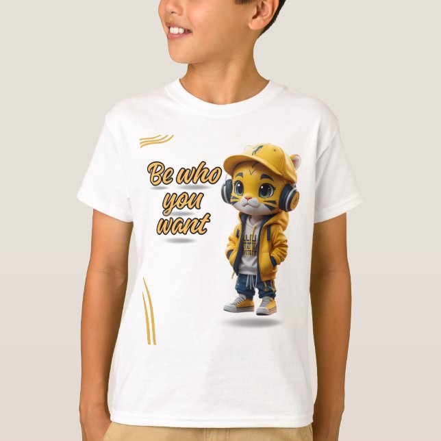 Camiseta be who you want (Frente)