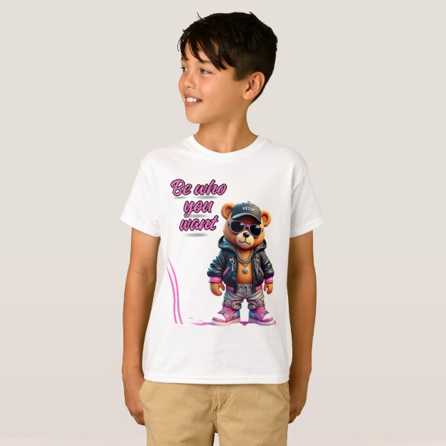 Camiseta be yourself (Frente Completa)