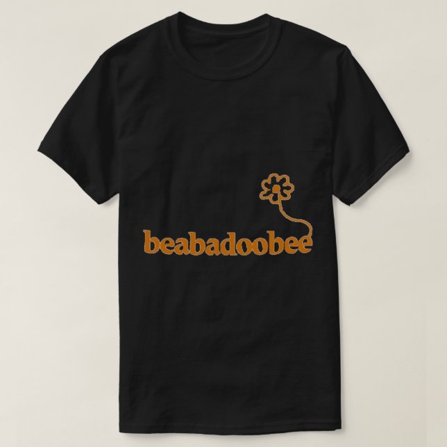 Camiseta beabadoobee logo Sticker (Frente do Design)