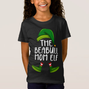 Camiseta Beabull Mãe Cachorro Elf Feliz Natal Pajama