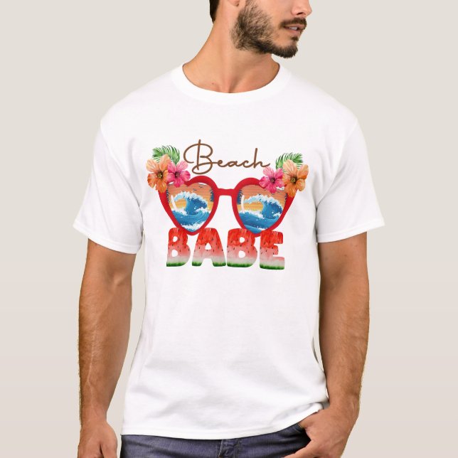 Camiseta Beach Babe (Frente)