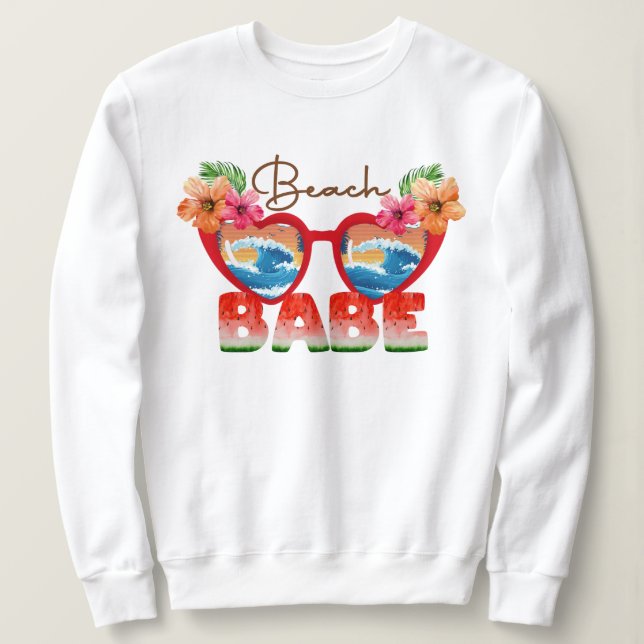 Camiseta Beach Babe (Frente do Design)