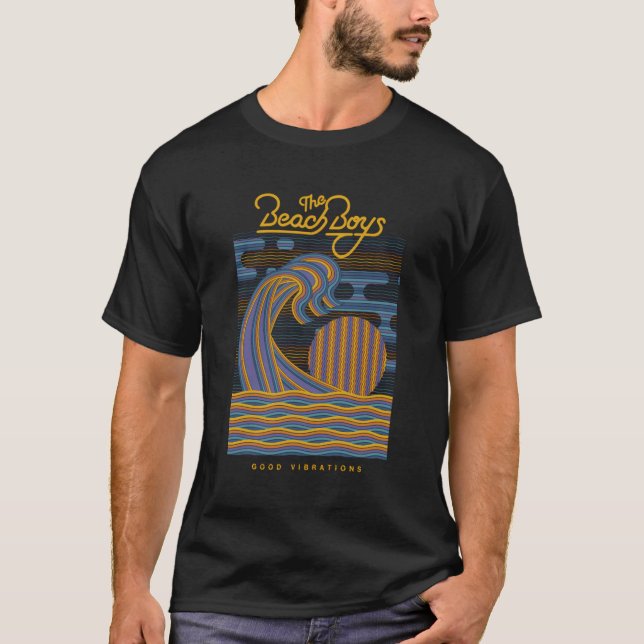Camiseta Beach Boys, boas vibrações (Frente)