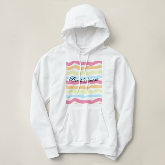 Camiseta Beach Dreams Hoodie (Frente do Design)