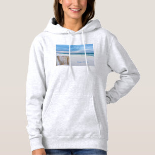 Camiseta Beach Fence Morning Destin Florida Hoodie
