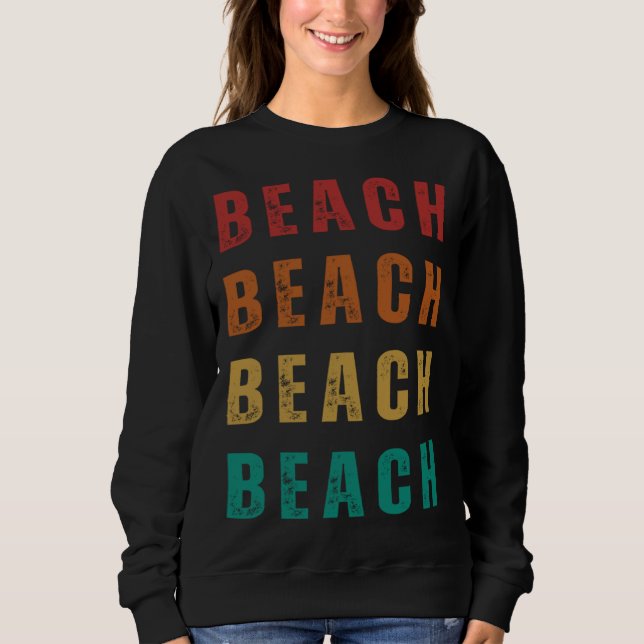 Camiseta Beach Fun and Vintage Style (Frente)