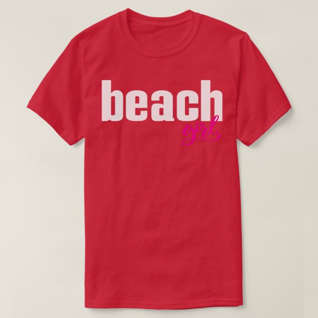 Camiseta Beach Girl 1 (Frente do Design)