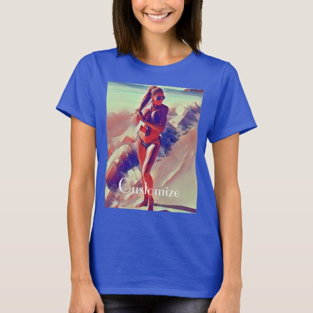 Camiseta Beach Girl Thunder_Cove (Frente)