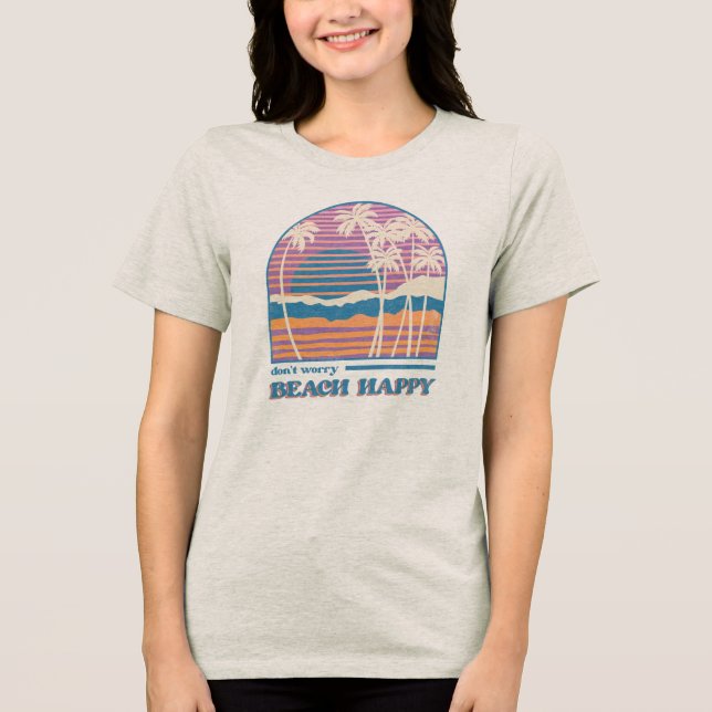 Camiseta Beach Happy (Frente)