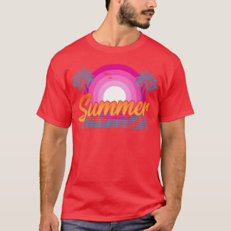 Camiseta Beach Heatwave Warm Weather 80s90s Summer Sun frie