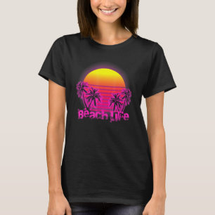 Camiseta Beach Life Islands Eletro Sunset Love Cali