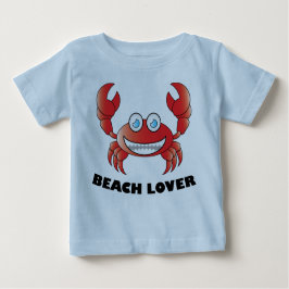 Camiseta Beach Lover - Baby Fine Jersey T Shirt