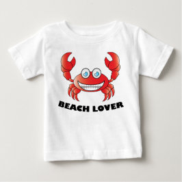 Camiseta Beach Lover - Baby Fine Jersey T Shirt