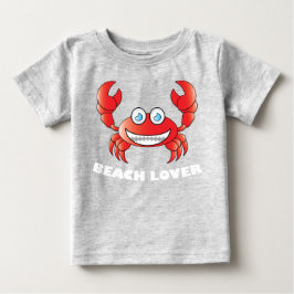 Camiseta Beach Lover - Baby Fine Jersey T Shirt