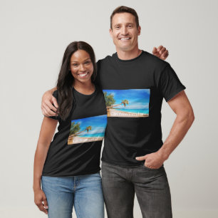 Camiseta Beach O Caribe Paradise 