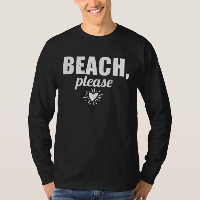 Camiseta Beach Please (Frente)