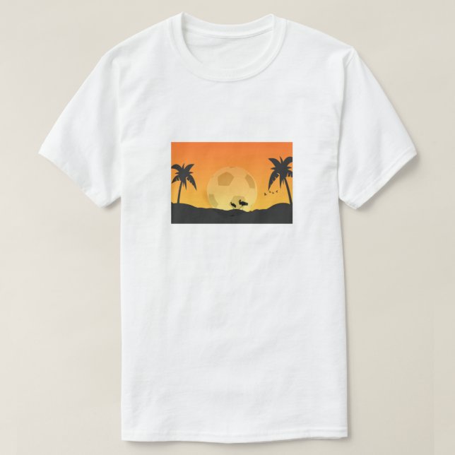 Camiseta Beach Soccer World Sun (Frente do Design)