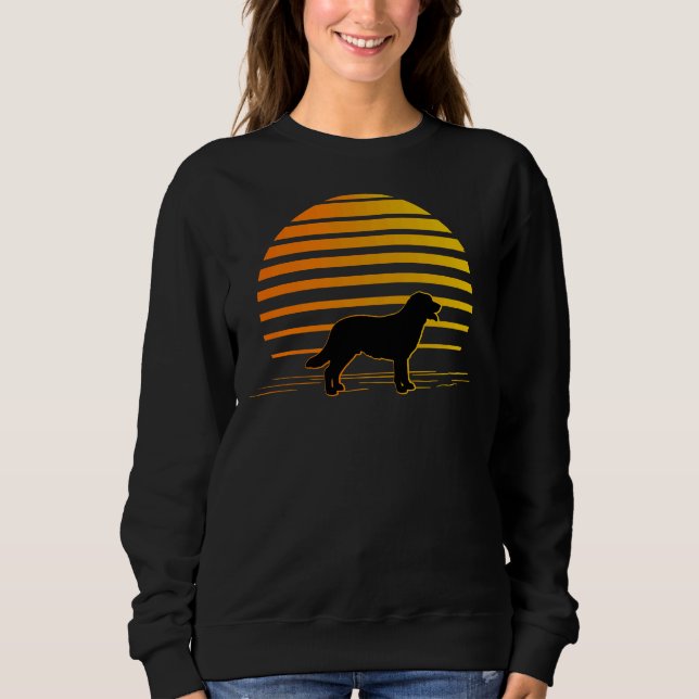 Camiseta Beach Sunset E Labrador Retriever (Frente)