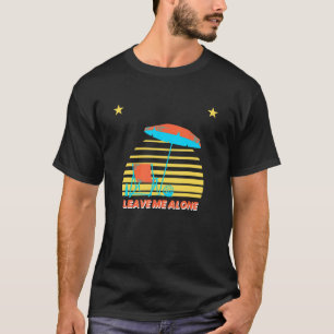 Camiseta Beach Sunset me deixe sozinho