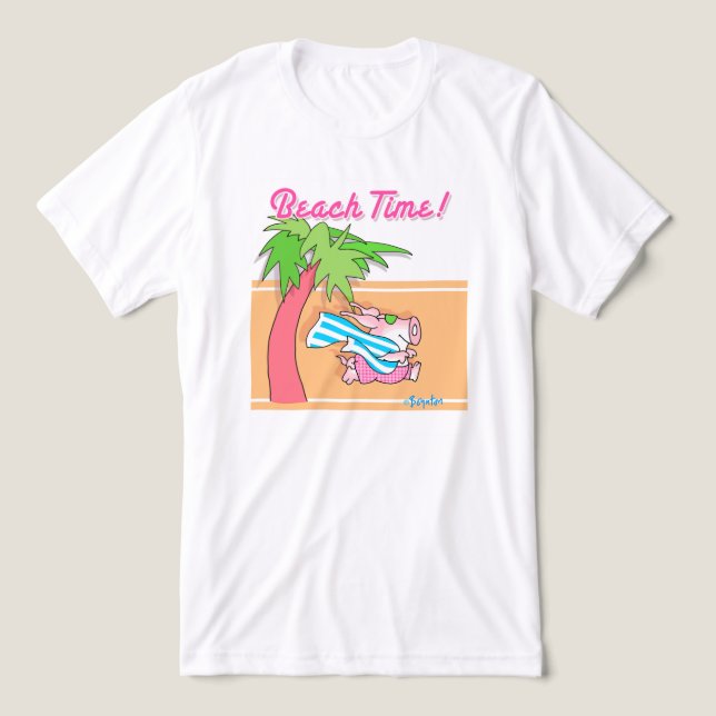 Camiseta BEACH TIME! de Boynton (Design frontal)