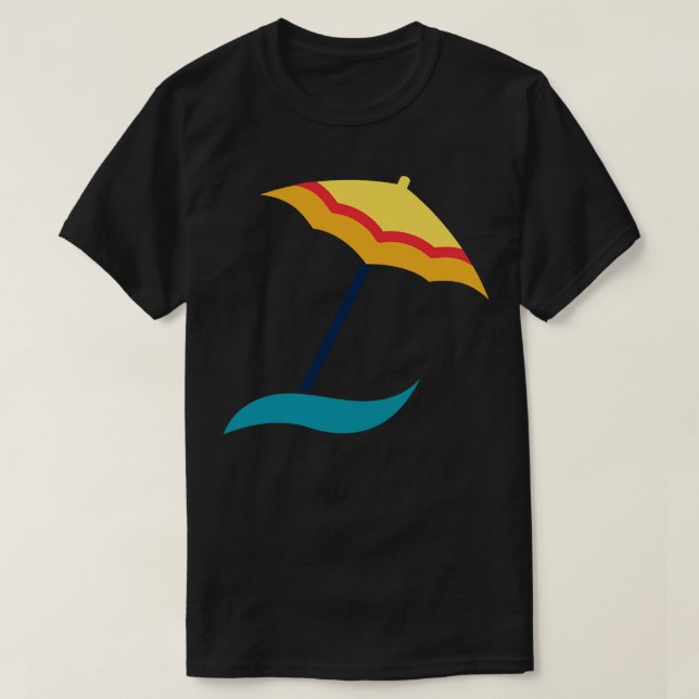 Camiseta Beach Umbrella (Frente do Design)