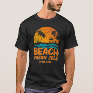 Camiseta Beach Vacay 2022 Snack Lord