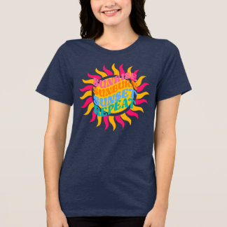 Camiseta Beach Vibes, Camisa de Verão Unisex
