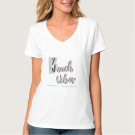 Camiseta Beach Vibes Fun Summer 3D Graphic Legal T Shirt
