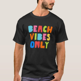 Camiseta Beach Vibes Somente Retro Beach Trip Vacing Beach