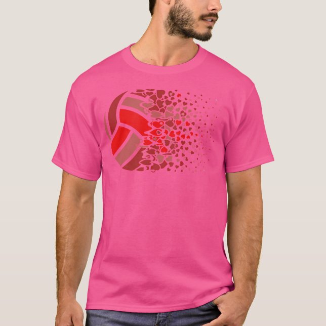 Camiseta Beach Volleyball Volleyball Heart (Frente)