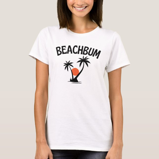 Camiseta Beachbum Beach Summer (Frente)