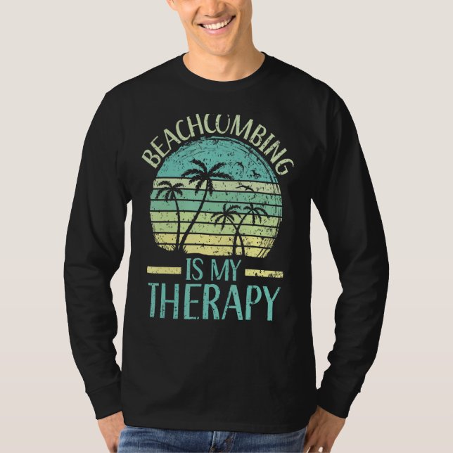 Camiseta Beachcomber É A Minha Terapia Beachcomber Beach Gl (Frente)