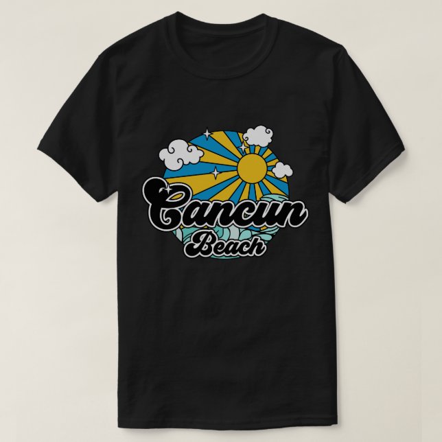Camiseta Beaches Cancun Beach (Frente do Design)