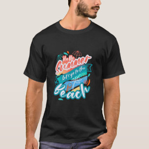 Camiseta Beaches Retro Beach Vacation Verão Cote 1