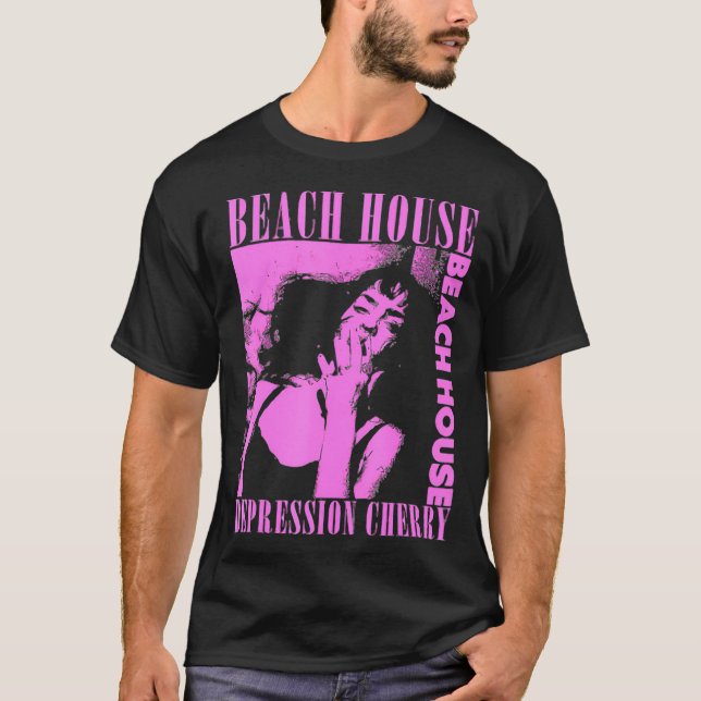 Camiseta Beachh House Depression Cherry (Frente)