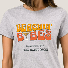 Camiseta Beachin Beachin Retro Festa de solteira de Praia
