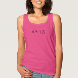 Camiseta #BeachLife - Tanque de Verão