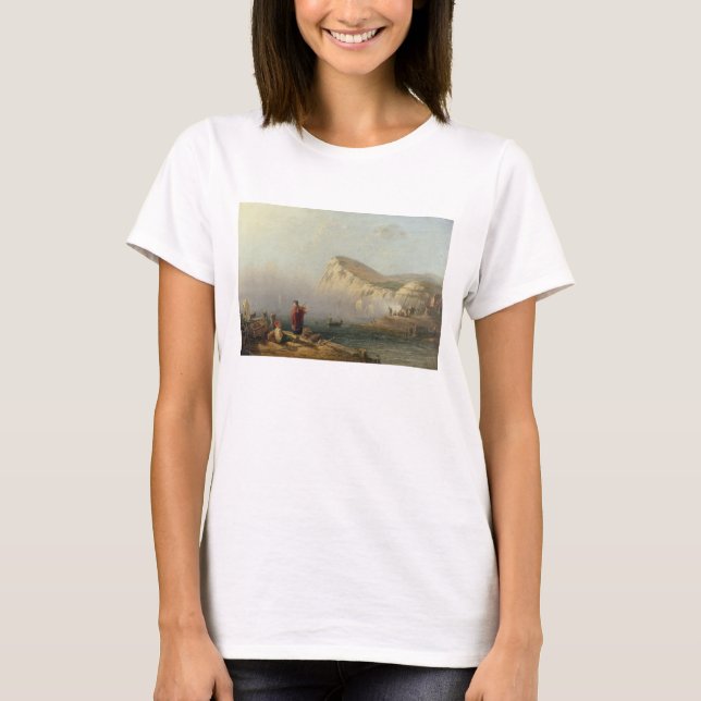 Camiseta Beachy Head, 1850 (óleo na canvas) (Frente)
