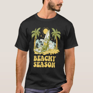Camiseta Beachy Season Beach Namorada Ocean Fiance Vacati