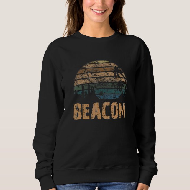 Camiseta Beacom Vintage Sunset Distressed (Frente)