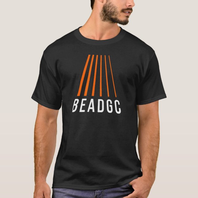 Camiseta BEADGC 6 String Bass, Jogador de Violão Bassistido (Frente)